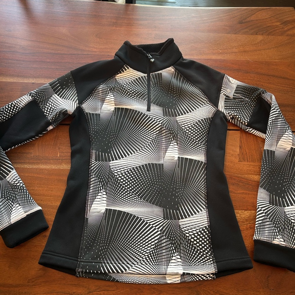 Obermeyer 1/4 zip ski shirt